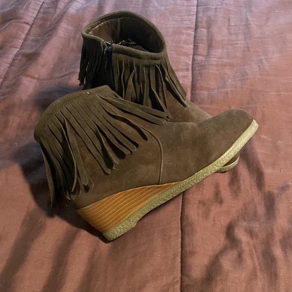 Wedged Booties by Shully’s Brand. GUC! - Picture 15 of 16